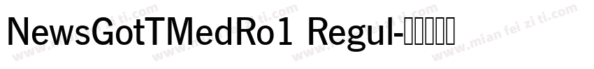 NewsGotTMedRo1 Regul字体转换